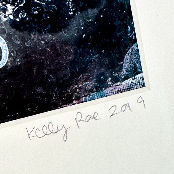 KELLY RAE ROBERTS Original Matted Print - Darling Bulldog 2019 14" x 11" New - Picture 4 of 5